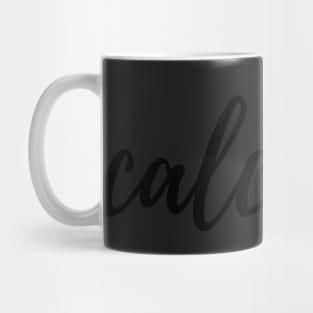 Calculus Binder Label Mug